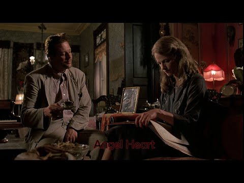 Angel Heart - Madame Zora - Margaret Cruzmark, and Detective Harry Angela at Zora's reception