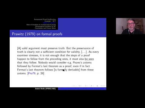 Computer-Assisted Proofs and Math. Understanding: the case of Univalent Foundations - Andrei Rodin