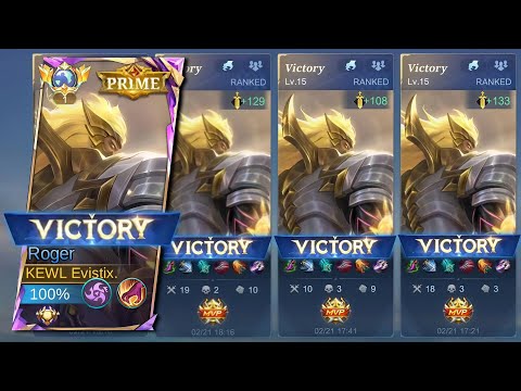 START ABUSING ROGER NEW BEST WINSTREAK BUILD 2026! (TOTALLY BROKEN) | MLBB