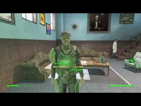 Fallout 4 | Lying about the Mysterious Serum and keeping it | Special Delivery Quest walkt