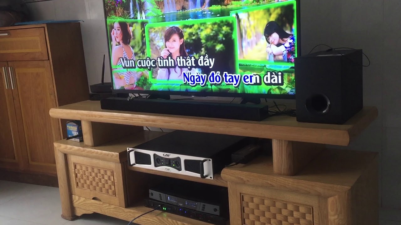 Bộ dàn CAF Karaoke gia đình VIP phòng 20m - 30m I Thế Nguyên Audio 0933591070 Tuấn I