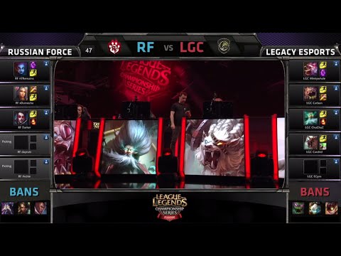 Russian Force vs Legacy | Game 2 Round 2 International Wild Card GamesCom 2014 LOL | RF vs LGC G5 RR