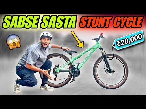 Cheapest STUNT Build Under ₹20K🔥 | Cycle Stunts