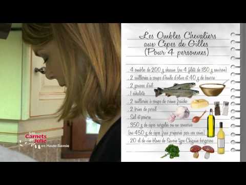 Recette : l'omble chevalier aux cèpes - Les carnets de Julie