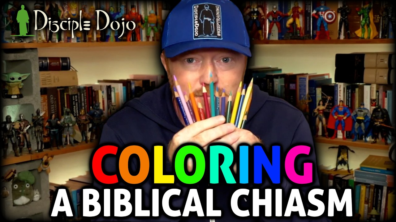 How to color a chiasm in your Bible (The Genesis Flood)