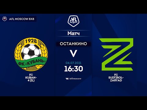 AFL 21. Euroleague. B3. Day 6. FC Kuban 4 (IL) - FC Sudtirol Zaryad