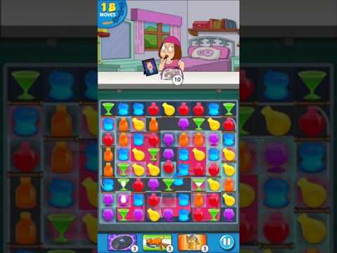 Family Guy - Another Freakin' Mobile Game : Level 49 - 3 stars! No Boosters!