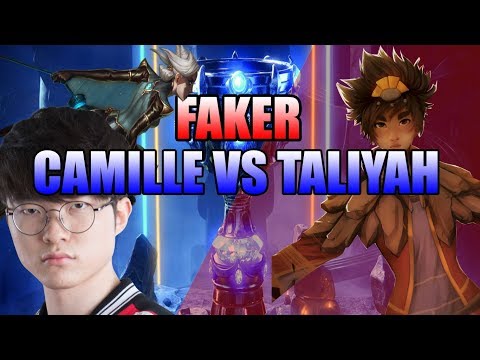 faker owns jungle | camille lol | faker camille vs taliyah