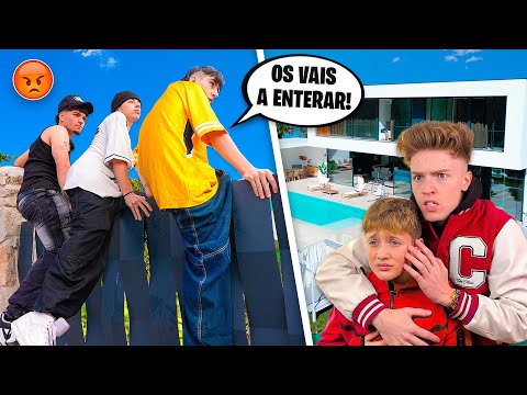 BULLIES SNEAK INTO THE MILLIONAIRE GIRL'S MANSION