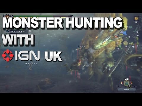Monster Hunter Hunting Party: Rankling the Royal Ludroth with IGN UK