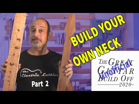 My Original Design for the Great Guitar Build Off - Unofficial Part 2