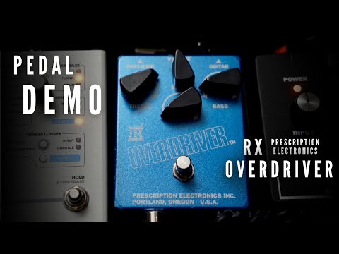Prescription Electronics RX OVERDRIVER 2009 - White with Black Retro Knobs image 7