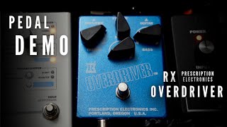 Video thumbnail for RX Overdriver (Prescription Electronics) - Pedal Demo by Kenyon Reed