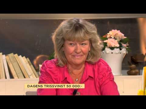 Triss: Mona från Falköping skrapar - Nyhetsmorgon (TV4)
