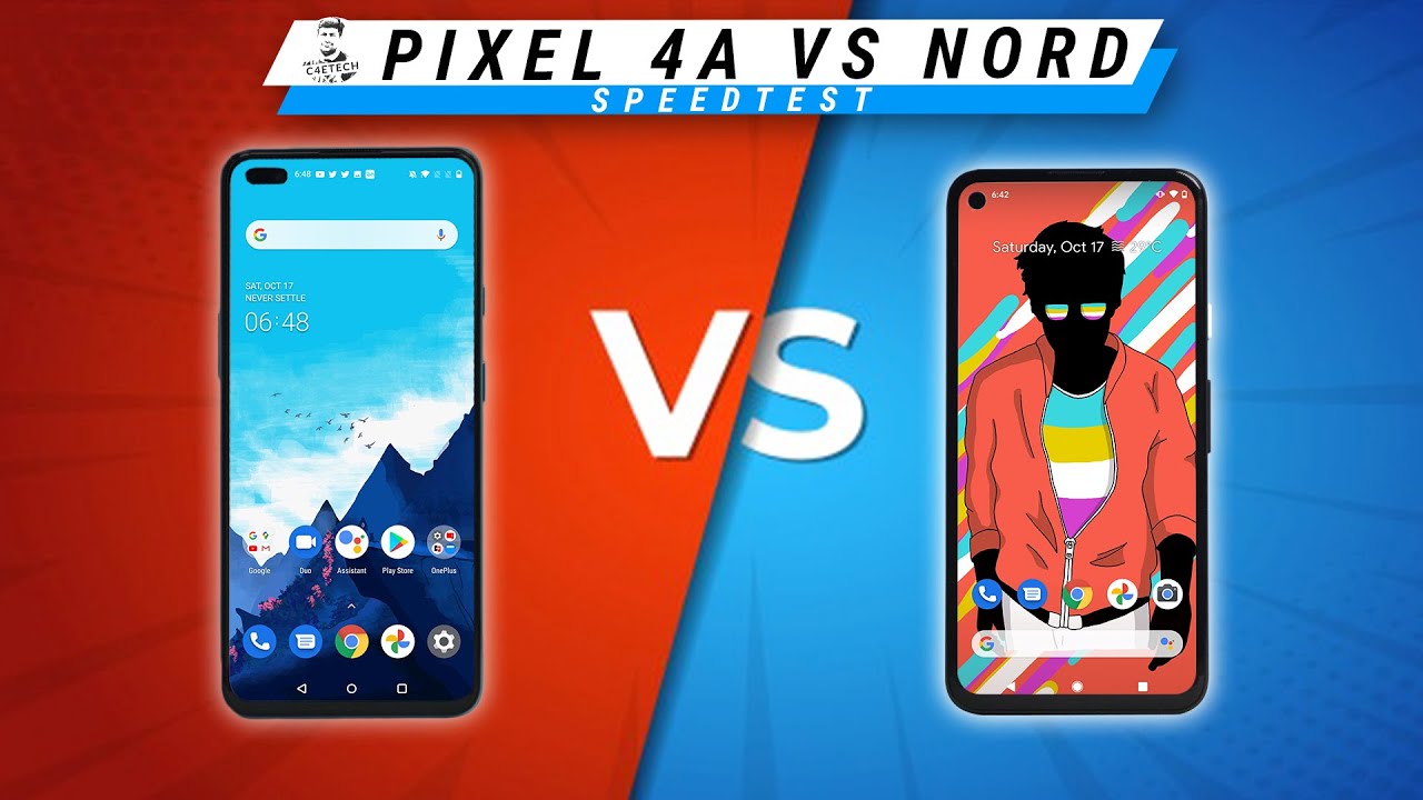 OnePlus Nord vs Pixel 4a Speedtest - Can You Predict This Right?