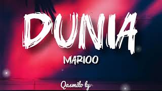 Download lagu MARIOO - DUNIA (Lyrics)HQ mp3 Download lagu MARIOO - DUNIA (Lyrics)HQ mp3
