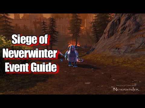 Neverwinter Siege of Neverwinter Event Guide for 2021