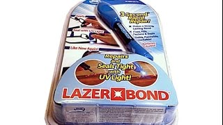 Does Lazerbond actually work?  Using It With An Industrial Laser!  A review ( UV Curing Resin )