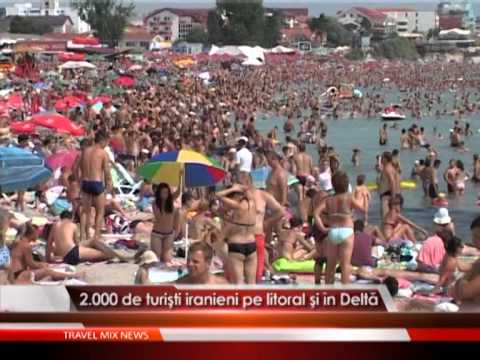 2.000 de turisti iranieni pe litoral si in Delta