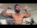 WORKOUT WITH ME!💪🏽 CARDIO & POSING PRACTICE.🔥