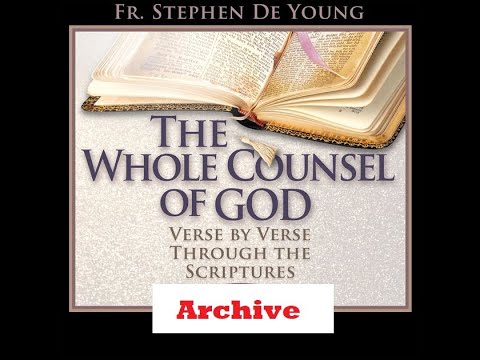 Whole Counsel Archives - Daniel 10-12 + Bel and the Dragon