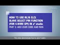 ELCL Slave Select Pin Function(4-wire SPI)Tutorial (3/3)- Add user code and run project for RL78/G23