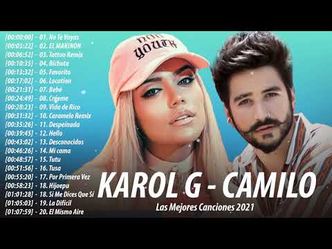 Karol G Y Camilo Mix De Karol G Vs Camilo 2021 SUS MEJORES ÉXITOS