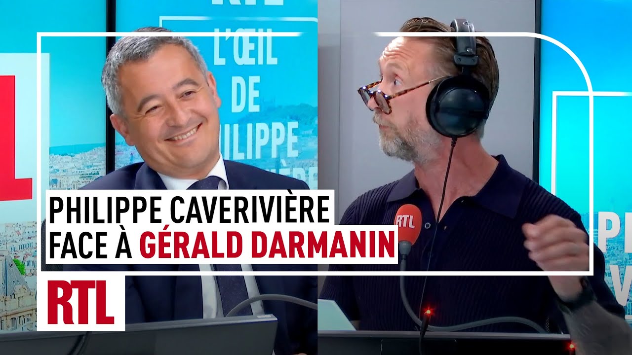 Philippe Caverivière face à Gérald Darmanin