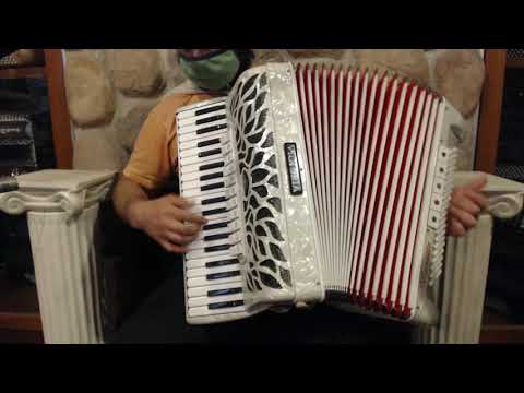 4692 - White Lotus Victoria Musette Piano Accordion LMMM 41 120 $2999