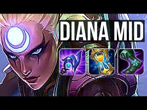 DIANA vs IRELIA (MID) | 7 solo kills, 500+ games, 15/3/4, Dominating | BR Master | v10.24