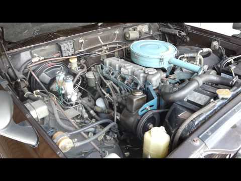 日産・SD22/冷間始動(Nissan・Datsun SD22 Diesel/coldstart)