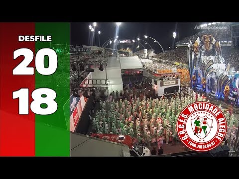 Bateria Mocidade Alegre 2018 - Desfile - #AoVivo18