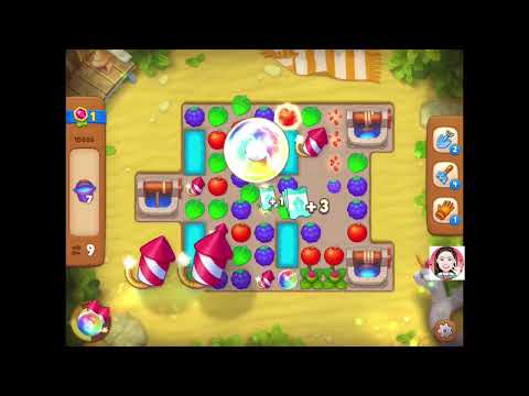 Gardenscapes Level HD 10886. *no boosters*. ✅✅✅/5. Medium Level. (Took 3 attempts)