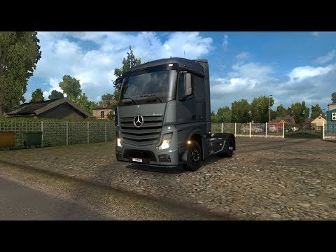 Euro Truck Simulator 2 | Mods | Real Mercedes Actros MP4 Open Pipe Sound [1.28]