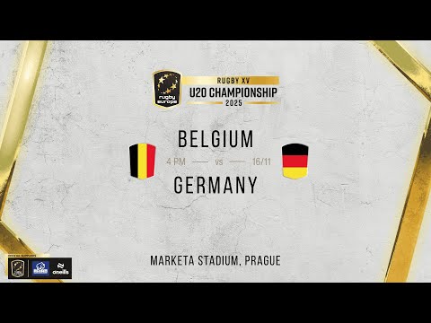 BELGIUM vs GERMANY - RUGBY EUROPE U20 CHAMPIONSHIP 2025
