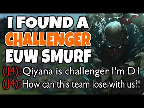 I found a EUW Challenger Qiyana SMURFING in NA (90% Winrate), let's ruin his winrate | Pyke Mid