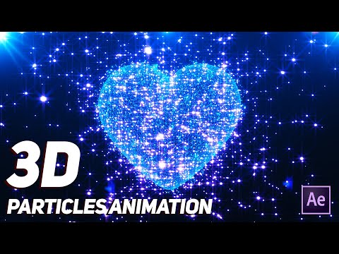 Easy After Effects Tutorial Particles Logo Text Animation Download Free Template