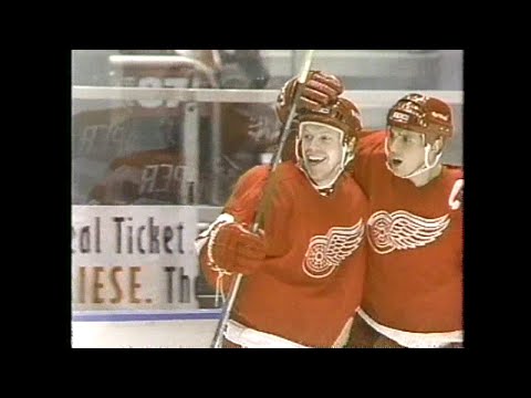 93/94 RS: Det @ NYR Highlights - 3/7/94