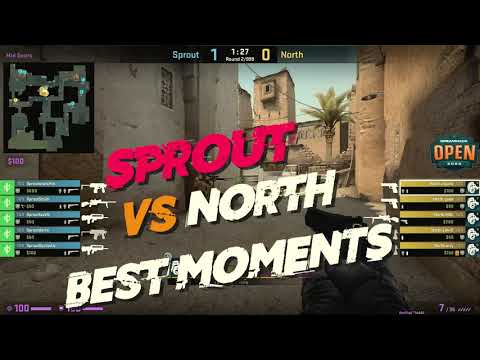 Sprout vs North - DreamHack Open - 38 BEST MOMENTS | CSGO