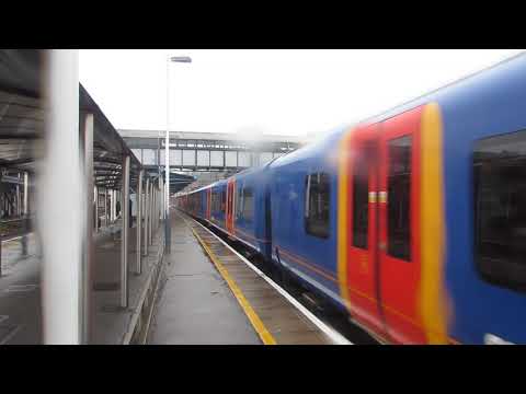 South Western Railway Class 450 003 Departures Guildford (Surrey) for Alton