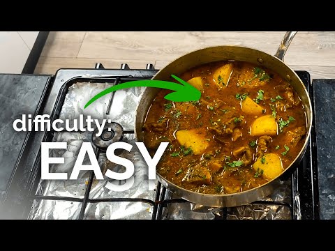Meat and Potato Curry (Aloo Gosht)