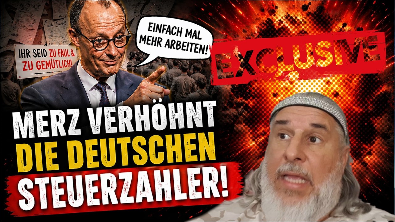DESASTRÖSE Aussage von Friedrich MERZ – Ich glaube es nicht! 💥⚡️#PolitSatire #Comedy