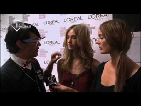 Backstage at LMFF for Runway 6 - Fashiontv www.ftv123.com