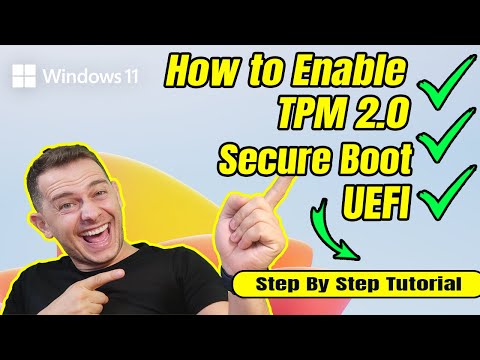 How to Enable TPM 2.0 | Secure Boot | Convert to UEFI | Prepare for Windows 11