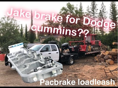PACBRAKE LOAD LEASH: DODGE 5500 6.7 CUMMINS LOAD LEASH ENGINE BRAKE REVIEW (MUST WATCH)