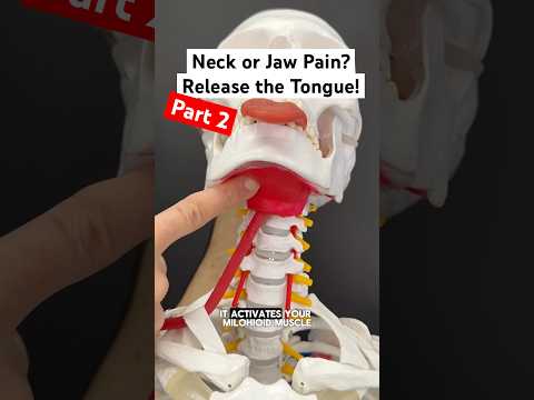 Part 2 - Jaw or Neck Pain? Release Your Tongue! #tmj #neckpain #headache