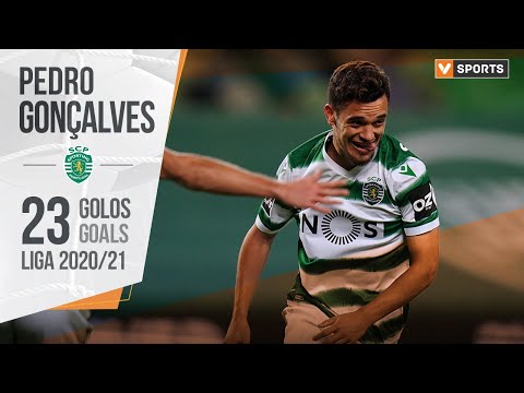 Os 23 golos de Pedro Gonçalves na Liga NOS 2020/21
