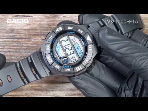 Casio Men's Watch WS-1100H-1AVEF Sport Black — Joyeriacanovas
