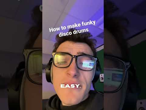 How to make funky disco drums