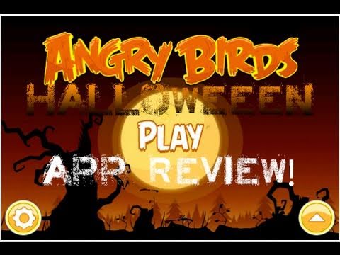 angry birds halloween app